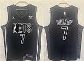 Men's Brooklyn Nets #7 Kevin Durant Black Stitched Basketball Jersey,baseball caps,new era cap wholesale,wholesale hats