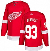 Men's Detroit Red Wings #93 Alex DeBrincat Red Stitched Jersey