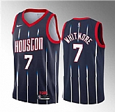 Men's Houston Rockets #7 Cam Whitmore Navy 2023 Draft Classic Edition Stitched Basketball Jersey Dzhi ,baseball caps,new era cap wholesale,wholesale hats
