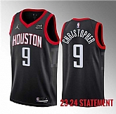 Men's Houston Rockets #9 Josh Christopher Black 2023 Statement Edition Stitched Basketball Jersey Dzhi ,baseball caps,new era cap wholesale,wholesale hats