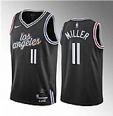 Men's Los Angeles Clippers #11 Jordan Miller Black 2023 Draft City Edition Stitched Jersey Dzhi ,baseball caps,new era cap wholesale,wholesale hats