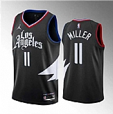 Men's Los Angeles Clippers #11 Jordan Miller Black 2023 Draft Statement Edition Stitched Jersey Dzhi ,baseball caps,new era cap wholesale,wholesale hats
