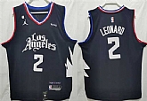 Men's Los Angeles Clippers #2 Kawhi Leonard Black Stitched Jersey,baseball caps,new era cap wholesale,wholesale hats