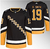 Men's Pittsburgh Penguins #19 Reilly Smith Black Stitched Jersey,baseball caps,new era cap wholesale,wholesale hats
