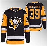 Men's Pittsburgh Penguins #39 Alex Nedeljkovic Black Stitched Jersey,baseball caps,new era cap wholesale,wholesale hats