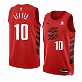 Men's Portland Trail Blazers #10 Nassir Little 2022-23 Red Statement Edition Swingman Stitched Basketball Jersey Dzhi,baseball caps,new era cap wholesale,wholesale hats