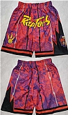 Men's Toronto Raptors Red Mitchell&Ness Shorts (Run Small),baseball caps,new era cap wholesale,wholesale hats