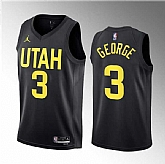 Men's Utah Jazz #3 Keyonte George Black 2023 Draft Statement Edition Stitched Basketball Jersey Dzhi ,baseball caps,new era cap wholesale,wholesale hats