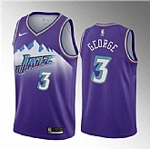 Men's Utah Jazz #3 Keyonte George Purple 2023 Draft Classic Edition Stitched Basketball Jersey Dzhi ,baseball caps,new era cap wholesale,wholesale hats