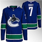 Men's Vancouver Canucks #7 Carson Soucy Blue Stitched Jersey,baseball caps,new era cap wholesale,wholesale hats