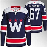 Men's Washington Capitals #67 Max Pacioretty Navy Stitched Jersey
