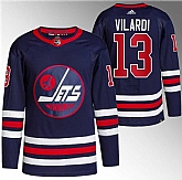 Men's Winnipeg Jets #13 Gabriel Vilardi 2021-22 Navy Stitched Jersey,baseball caps,new era cap wholesale,wholesale hats