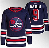 Men's Winnipeg Jets #9 Alex Iafallo 2021-22 Navy Stitched Jersey,baseball caps,new era cap wholesale,wholesale hats
