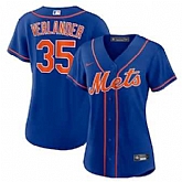 Women's New York Mets #35 Justin Verlander Blue Stitched MLB Cool Base Nike Jersey Dzhi,baseball caps,new era cap wholesale,wholesale hats