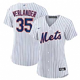 Women's New York Mets #35 Justin Verlander White Stitched MLB Cool Base Nike Jersey Dzhi,baseball caps,new era cap wholesale,wholesale hats