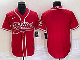 Men's Philadelphia Phillies Blank Red Cool Base Stitched Baseball Jersey,baseball caps,new era cap wholesale,wholesale hats