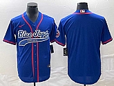 Men's Toronto Blue Jays Blank Blue Cool Base Stitched Baseball Jersey,baseball caps,new era cap wholesale,wholesale hats