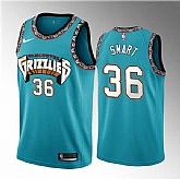 Men's Memphis Grizzlies #36 Marcus Smart Teal 2023 Draft Classic Edition Stitched Basketball Jersey,baseball caps,new era cap wholesale,wholesale hats