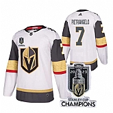 Men's Vegas Golden Knights #7 Alex Pietrangelo White 2023 Stanley Cup Champions Stitched Jersey,baseball caps,new era cap wholesale,wholesale hats
