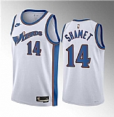 Men's Washington Wizards #14 Landry Shamet White 2023 Draft Classic Edition Stitched Jersey,baseball caps,new era cap wholesale,wholesale hats