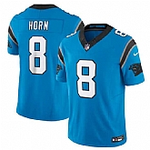 Men & Women & Youth Carolina Panthers #8 Jaycee Horn Blue 2023 F.U.S.E. Vapor Untouchable Stitched Football Jersey,baseball caps,new era cap wholesale,wholesale hats