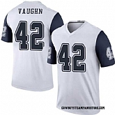 Men & Women & Youth Dallas Cowboys #42 Deuce Vaughn White Stitched Nike Limited Rush Jersey,baseball caps,new era cap wholesale,wholesale hats