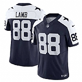 Men & Women & Youth Dallas Cowboys #88 CeeDee Lamb Navy Thanksgiving 2023 F.U.S.E. Limited Stitched Football Jersey,baseball caps,new era cap wholesale,wholesale hats