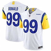 Men & Women & Youth Los Angeles Rams #99 Aaron Donald White 2023 F.U.S.E. Vapor Untouchable Limited Stitched Jersey,baseball caps,new era cap wholesale,wholesale hats