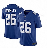 Men & Women & Youth New York Giants #26 Saquon Barkley Blue 2023 F.U.S.E. Vapor Untouchable Limited Stitched Jersey,baseball caps,new era cap wholesale,wholesale hats