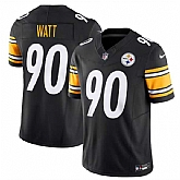 Men & Women & Youth Pittsburgh Steelers #90 T.J. Watt Black 2023 F.U.S.E. Vapor Untouchable Limited Stitched Jersey,baseball caps,new era cap wholesale,wholesale hats