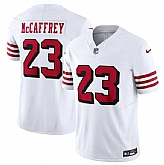 Men & Women & Youth San Francisco 49ers #23 Christian McCaffrey New White 2023 F.U.S.E. Vapor Untouchable Limited Stitched Football Jersey,baseball caps,new era cap wholesale,wholesale hats