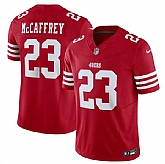 Men & Women & Youth San Francisco 49ers #23 Christian McCaffrey Red 2023 F.U.S.E. Vapor Untouchable Limited Stitched Football Jersey,baseball caps,new era cap wholesale,wholesale hats