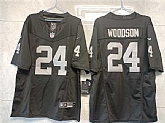 Men's Las Vegas Raiders #24 Charles Woodson Black 2023 F.U.S.E Vapor Untouchable Stitched Football Jersey,baseball caps,new era cap wholesale,wholesale hats