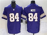 Men's Minnesota Vikings #84 Randy Moss Purple 2023 F.U.S.E. Vapor Untouchable Limited Stitched Jersey,baseball caps,new era cap wholesale,wholesale hats