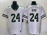 Men's New York Jets #24 Darrelle Revis White 2023 F.U.S.E. Vapor Limited Throwback Stitched Football Jersey,baseball caps,new era cap wholesale,wholesale hats