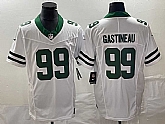 Men's New York Jets #99 Mark Gastineau White 2023 F.U.S.E. Vapor Limited Throwback Stitched Football Jersey,baseball caps,new era cap wholesale,wholesale hats