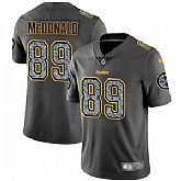 Men's Nike Pittsburgh Steelers #89 Vance McDonald Gray Static Vapor Untouchable Limited NFL Jersey Dyin,baseball caps,new era cap wholesale,wholesale hats