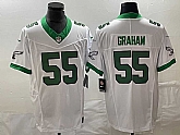 Men's Philadelphia Eagles #55 Brandon Graham White 2023 F.U.S.E. Vapor Untouchable Stitched Football Jersey,baseball caps,new era cap wholesale,wholesale hats