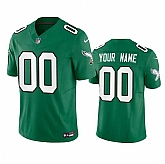 Men's Philadelphia Eagles Active Player Custom Green 2023 F.U.S.E. Vapor Untouchable Stitched Football Jersey