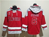 Men's Los Angeles Angels #6 Anthony Rendon Red Ageless Must-Have Lace-Up Pullover Hoodie