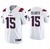 Men's New England Patriots #15 Ezekiel Elliott White Vapor Untouchable Stitched Jersey Dzhi,baseball caps,new era cap wholesale,wholesale hats