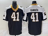 Men's New Orleans Saints #41 Alvin Kamara Black 2023 FUSE 1987 Legacy Vapor Stitched Jersey,baseball caps,new era cap wholesale,wholesale hats