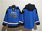 Men's Orlando Magic Blank Blue Ageless Must-Have Lace-Up Pullover Hoodie,baseball caps,new era cap wholesale,wholesale hats