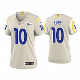 Women's Los Angeles Rams #10 Cooper Kupp Bone Vapor Untouchable Limited Stitched Jersey(Run Small) Dzhi