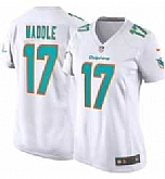 Women's Miami Dolphins #17 Jaylen Waddle White Vapor Untouchable Stitched Jersey Dzhi,baseball caps,new era cap wholesale,wholesale hats