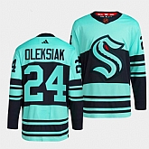 Men's Seattle Kraken #24 Jamie Oleksiak Reverse Ice Blue Jersey Dzhi,baseball caps,new era cap wholesale,wholesale hats