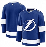 Men's Tampa Bay Lightning Blank Blue 2024-25 Home Stitched Hockey Jersey Dzhi,baseball caps,new era cap wholesale,wholesale hats