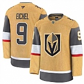 Men's Vegas Golden Knights #9 Jack Eichel Gold 2024-25 Home Stitched Hockey Jersey Dzhi,baseball caps,new era cap wholesale,wholesale hats