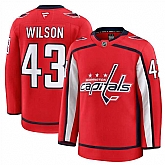 Men's Washington Capitals #43 Tom Wilson Red 2024-25 Home Stitched Hockey Jersey Dzhi,baseball caps,new era cap wholesale,wholesale hats