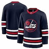 Men's Winnipeg Jets Navy 2024-25 Alternate Stitched Hockey Jersey Dzhi